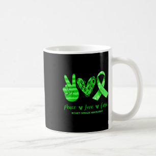 Caneca De Café Amor Cura Doença Renal Consciência 3