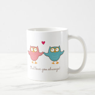 Caneca De Café amor da coruja você