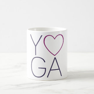 Caneca De Café amor da ioga