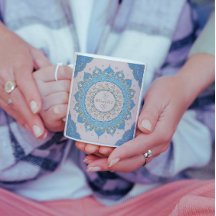 Amor da Mãe Mandala Mod Floral