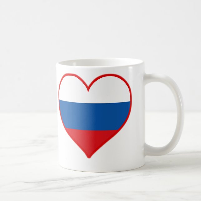Caneca De Café Amor da Rússia (Direita)
