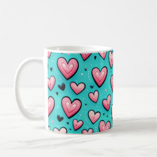 Caneca De Café Amor de Algodão Doce