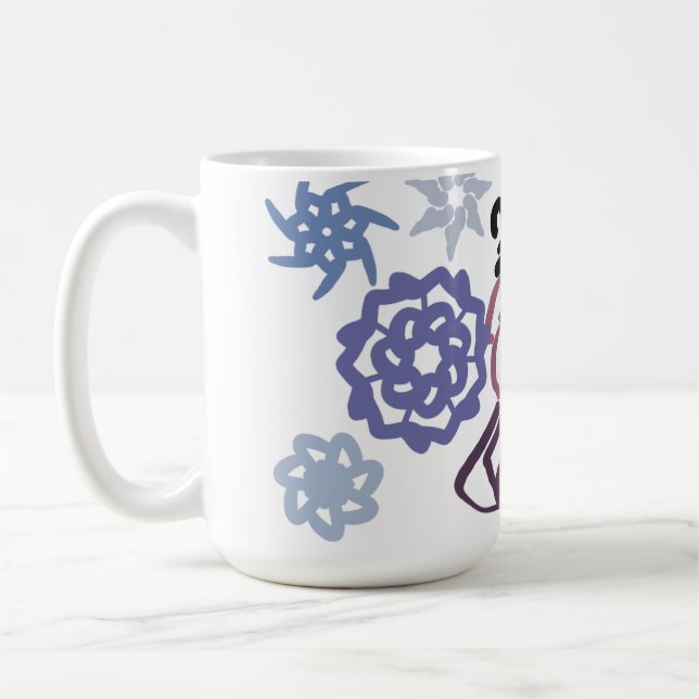 Caneca De Café amor de bola de Sugar Plum (Esquerda)