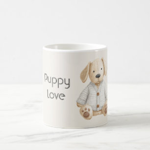Caneca De Café Amor de Cachorrinho Fofo