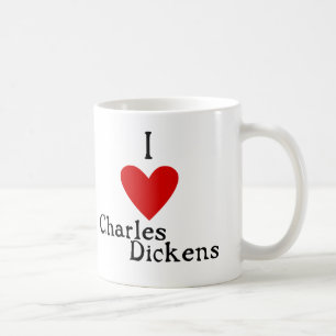 Caneca De Café Amor de Charles Dickens