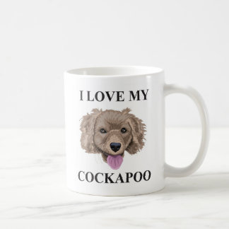 Caneca De Café Amor de Cockapoo