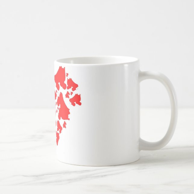 Caneca De Café Amor de Derby (Direita)