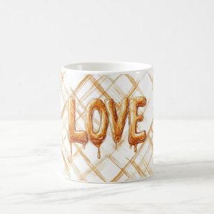 Caneca De Café Amor de Doce de Caramelo