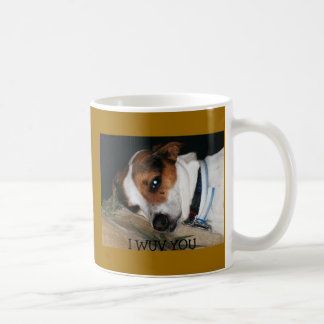Caneca De Café Amor de Jack Russell