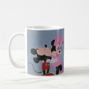 CANECA DE CAFÉ AMOR DE MICKEY E DE MINNIE