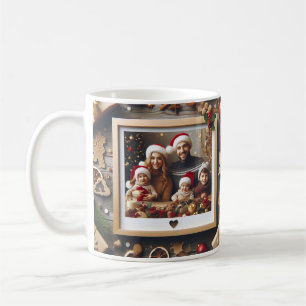 Caneca De Café Amor de Natal, Alegria Familiar/Mug de Café