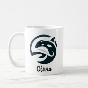 Caneca De Café Amor de Orca