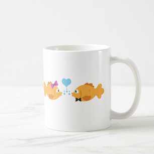 Caneca De Café Amor de Peixe