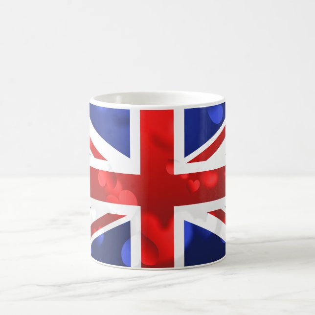Caneca De Café Amor de Union Jack (Centro)