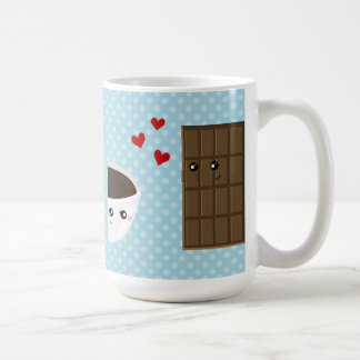 Caneca De Café Amor do café & do chocolate