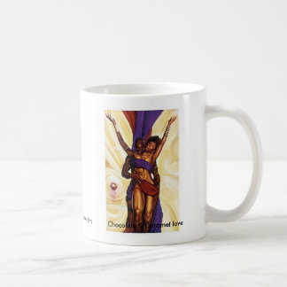 Caneca De Café Amor do chocolate e do caramelo