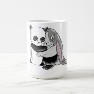 Caneca De Café Amor do coelho da panda