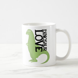 Caneca De Café amor do dinossauro