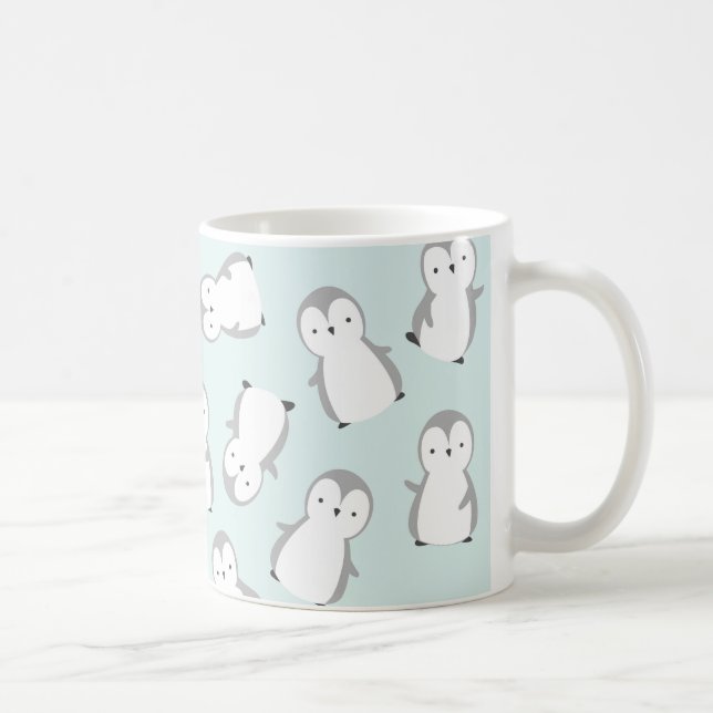 Caneca De Café Amor do pinguim (Direita)