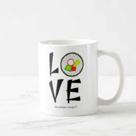 Caneca De Café Amor do sushi