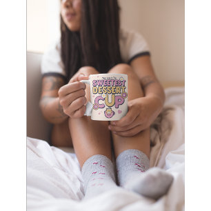 Caneca De Café Amor Doce e Lâmpadas De Deserto