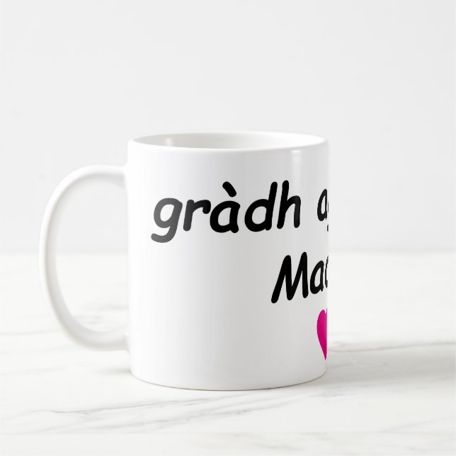 Caneca De Café amor e luz, Madeline (love and light) (Esquerda)