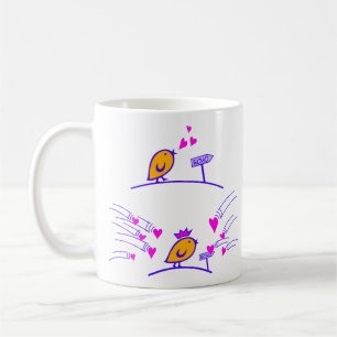Caneca De Café AMOR ECHO - Pássaros Cômicos Tweetlercools 3