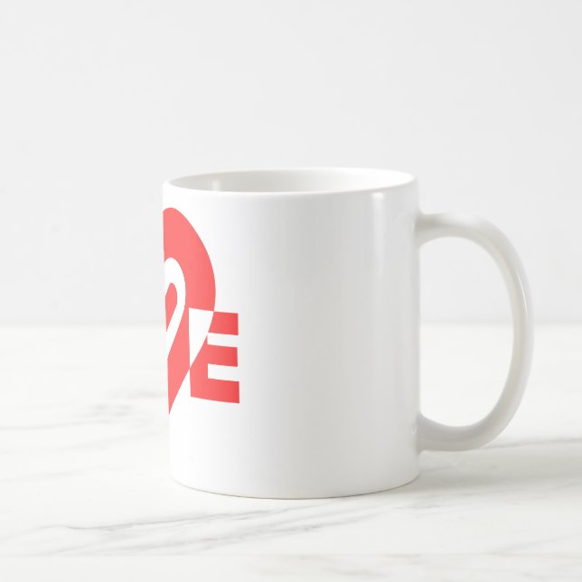 Caneca De Café Amor em Vermelho (Direita)