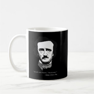 Caneca De Café Amor Engraçado Criminoso Edgar Detetive Allan Poe