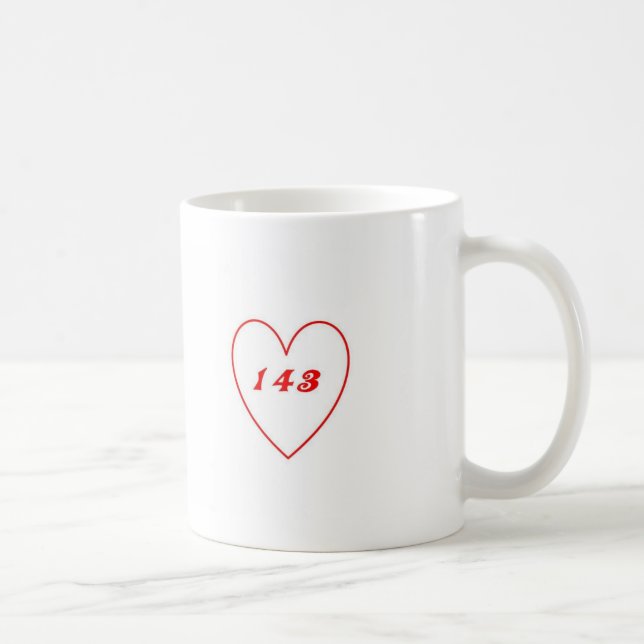 Caneca De Café Amor, eu te amo (Direita)