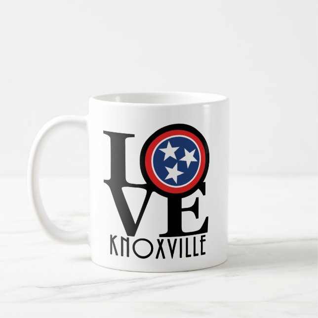 Caneca De Café AMOR Knoxville TN 11oz (Esquerda)