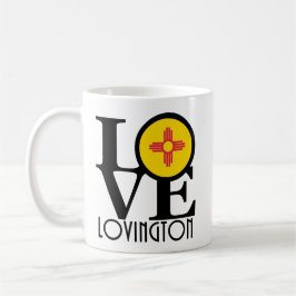 Caneca De Café AMOR Lovington Novo México 11oz