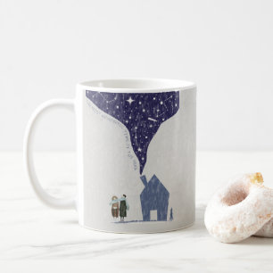 Caneca De Café Amor Mágico de Inverno