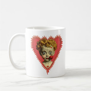 Caneca De Café Amor Magoa Diversão Cherub Angel Zombie Doll