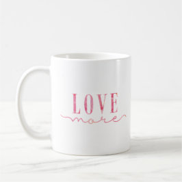 Caneca De Café Amor Mais Rosa