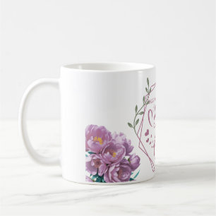 Caneca De Café Amor Materno Design Moderno 