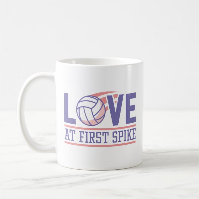Caneca De Café Amor No Primeiro Spike (Esquerda)