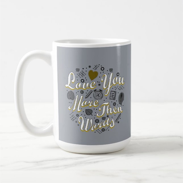 Caneca De Café amor para sempre, (Esquerda)