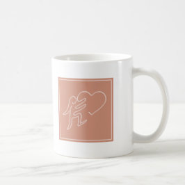 CANECA DE CAFÉ AMOR (PEACH)