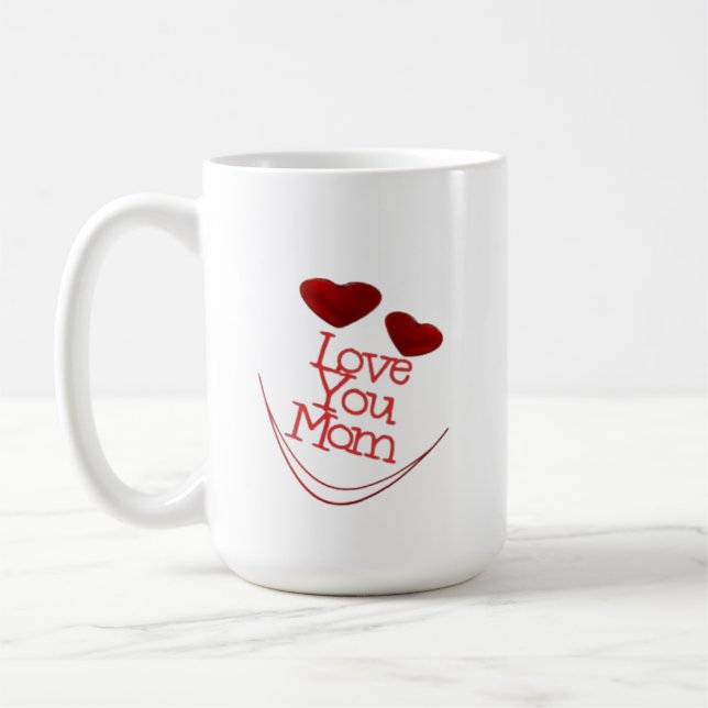 Caneca De Café Amor pela Mãe Mug (Esquerda)