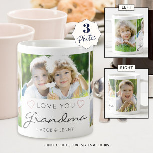 Caneca De Café AMOR Personalizado VOCÊ AVÓ VAI manuscrito 3 Foto