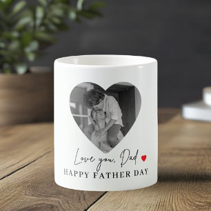 Caneca De Café Amor Personalizado Você Pai Mug Fotográfico   Quad