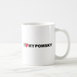 Caneca De Café amor pomsky