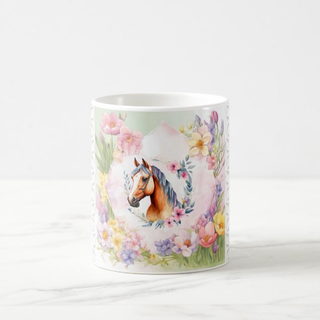 Caneca De Café Amor por Cavalos Mug (Centro)