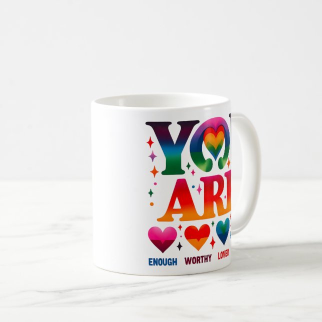 Caneca De Café Amor Próprio (Frente Esquerda)