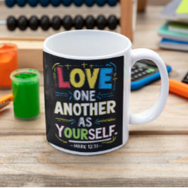 Caneca De Café Amor Radiante: Abraçar Outros como Você Gosta
