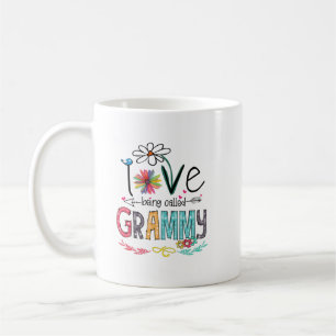 Caneca De Café Amor ser chamado de camisa de gramática