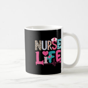 Caneca De Café Amor Stethoscope Enfermeira Vida Valentim Dia