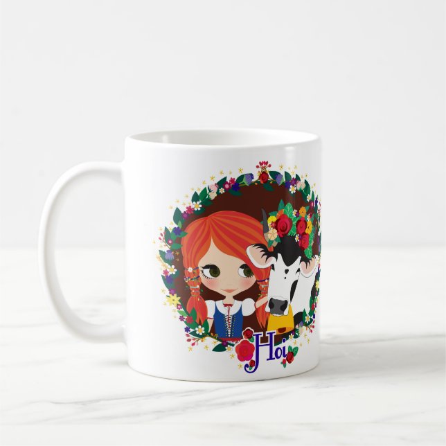 Caneca De Café Amor suíço:. (Esquerda)
