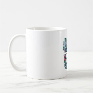 Caneca De Café Amor Tartaruga Mar Terra Tropical